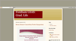 Desktop Screenshot of fordhamgsaslife.blogspot.com