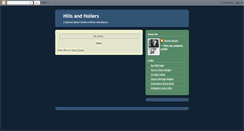 Desktop Screenshot of hills-and-hollers.blogspot.com