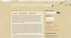 Desktop Screenshot of amyelomawidowsjourney.blogspot.com