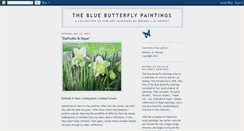 Desktop Screenshot of bluebutterflypaintings.blogspot.com