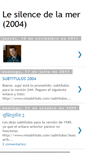 Mobile Screenshot of lesilencedelamer2004.blogspot.com
