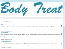 Tablet Screenshot of body-treat.blogspot.com