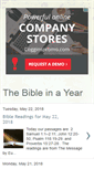 Mobile Screenshot of cove-bibleinayear.blogspot.com