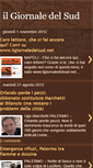 Mobile Screenshot of ilgiornaledelsud.blogspot.com