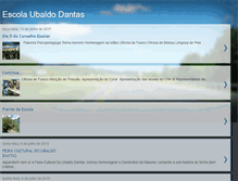 Tablet Screenshot of escolaubaldodantas.blogspot.com