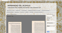 Desktop Screenshot of hermandadsilencioalcaniz.blogspot.com