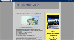 Desktop Screenshot of forex-robot-expert.blogspot.com