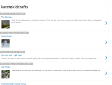 Tablet Screenshot of karenskidcrafts.blogspot.com