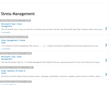 Tablet Screenshot of management-of-stress.blogspot.com