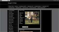 Desktop Screenshot of georgehwbushsr.blogspot.com