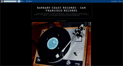 Desktop Screenshot of barbarycoastrecords.blogspot.com