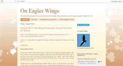Desktop Screenshot of oneagleswingsme.blogspot.com
