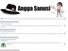 Tablet Screenshot of angga-sanusi.blogspot.com