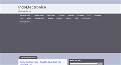 Desktop Screenshot of indoelectronico.blogspot.com