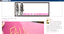 Desktop Screenshot of aliciae-inwonderland.blogspot.com