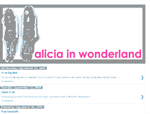 Tablet Screenshot of aliciae-inwonderland.blogspot.com