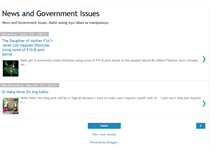 Tablet Screenshot of newsandgovernmentissues.blogspot.com