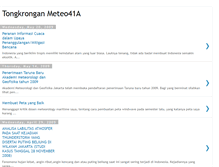Tablet Screenshot of meteo41a.blogspot.com
