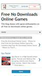 Mobile Screenshot of freenodownloadsonlinegames.blogspot.com