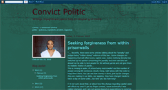 Desktop Screenshot of convictpolitc.blogspot.com