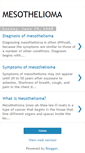 Mobile Screenshot of cancerinfo4-mesothelioma.blogspot.com