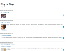 Tablet Screenshot of mayafelix.blogspot.com