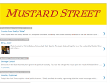 Tablet Screenshot of mustardstreet.blogspot.com
