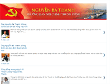 Tablet Screenshot of nguyenbathanhvn.blogspot.com