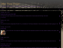 Tablet Screenshot of offerthemchrist.blogspot.com