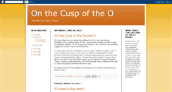 Desktop Screenshot of cusp-of-the-o.blogspot.com