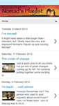 Mobile Screenshot of nomadsplaylist.blogspot.com