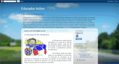 Desktop Screenshot of educadoractivosiempre.blogspot.com