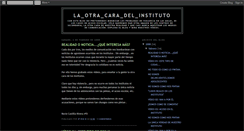 Desktop Screenshot of laotracaradelinstituto.blogspot.com