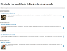 Tablet Screenshot of mariajuliacosta.blogspot.com