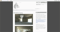 Desktop Screenshot of matteogargalloarchitetto.blogspot.com