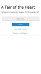 Mobile Screenshot of jeffersoncountyfair.blogspot.com