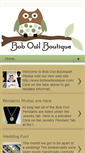 Mobile Screenshot of bobowlboutique.blogspot.com
