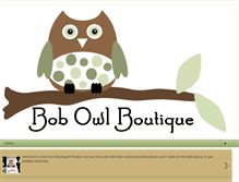 Tablet Screenshot of bobowlboutique.blogspot.com