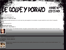 Tablet Screenshot of golpeyporrazo.blogspot.com