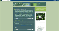 Desktop Screenshot of greenflorida.blogspot.com