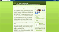 Desktop Screenshot of angryfaceblog.blogspot.com