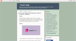 Desktop Screenshot of ansarahmed.blogspot.com