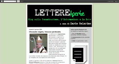 Desktop Screenshot of lettere-aperte.blogspot.com