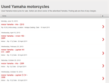 Tablet Screenshot of motoryamahajual.blogspot.com