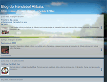 Tablet Screenshot of handebolatibaia.blogspot.com