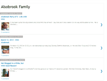 Tablet Screenshot of alsobrook.blogspot.com