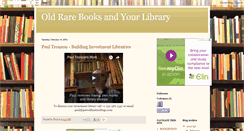 Desktop Screenshot of old-book-rare.blogspot.com