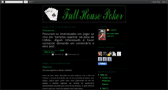 Desktop Screenshot of fullhouse-poker.blogspot.com