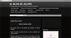 Desktop Screenshot of elblogdejelopa.blogspot.com