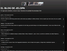 Tablet Screenshot of elblogdejelopa.blogspot.com